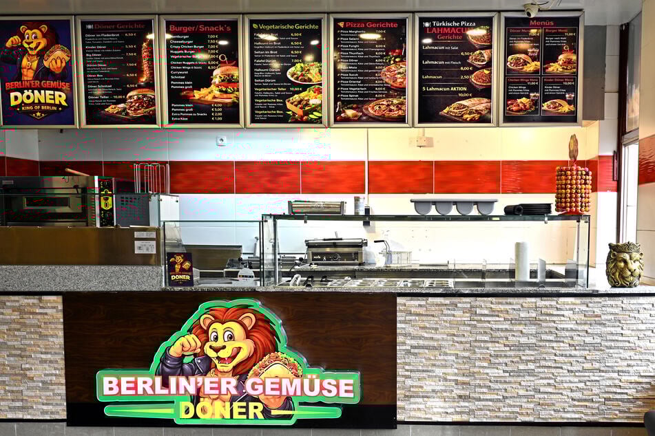 So sieht der neue Dönerladen von innen aus.