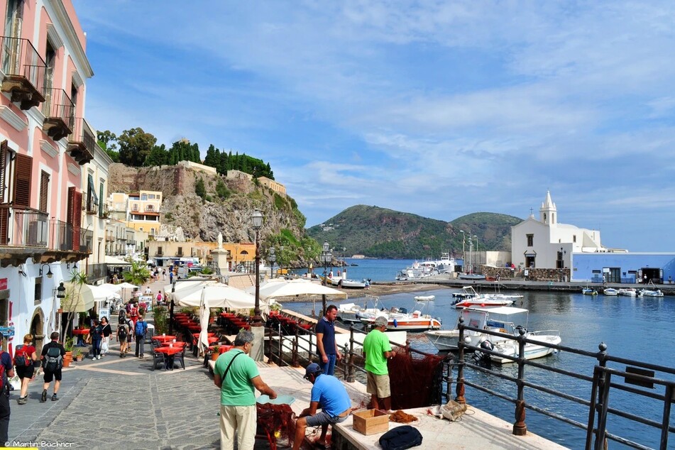 Auf der Insel Lipari