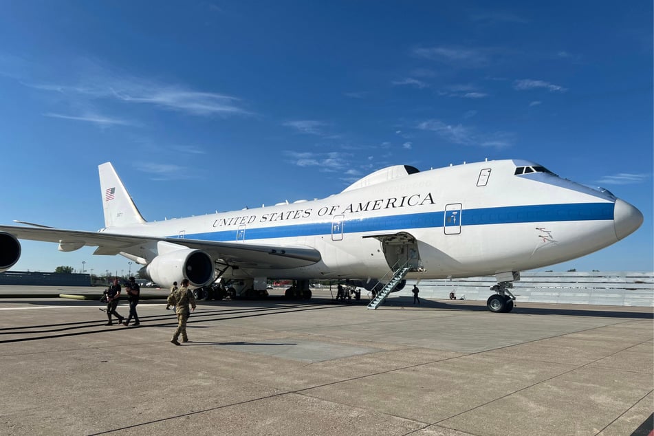 El Boeing 747‑E4B Nightwatch de la Fuerza Aérea de EE. UU fue construido para mantener operativa al gobierno estadounidense en caso de catástrofe.