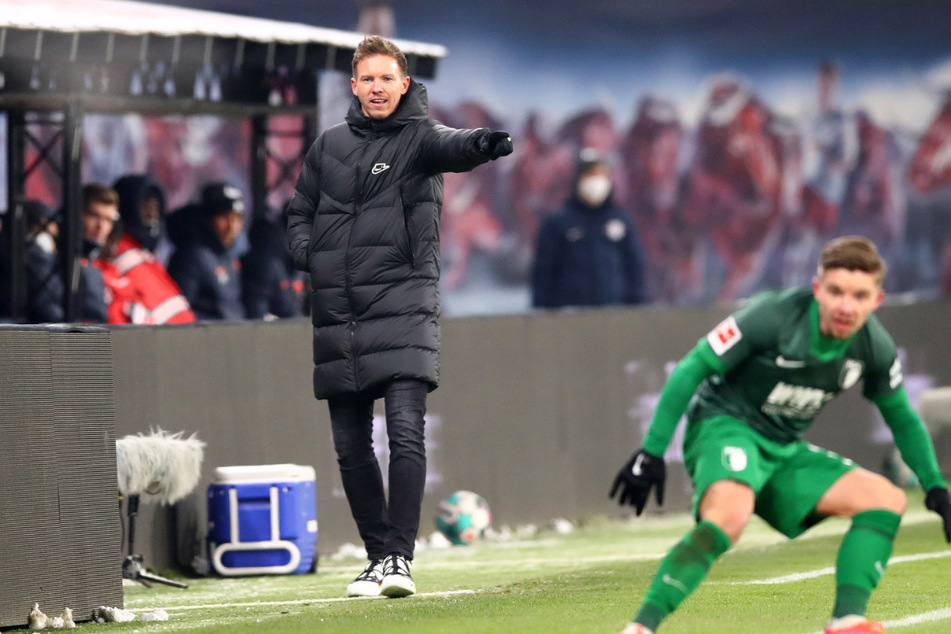 RB-Trainer Julian Nagelsmann (33) und sein Team wollen in den kommenden Spielen wieder Vollgas geben.
