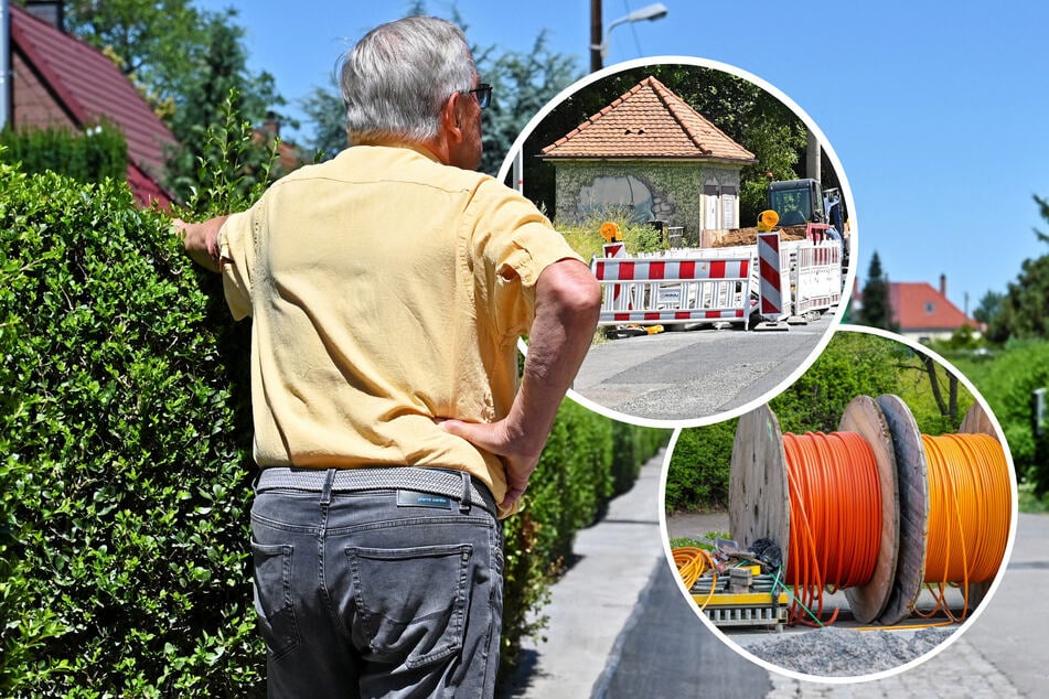 Dresden: Was ist denn hier los? Glasfaser-Irrsinn irritiert Anwohner in Niedersedlitz