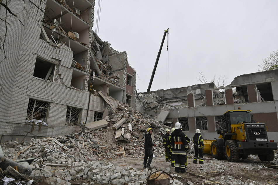Russian missiles strikes hit more than a dozen buildings in the Ukrainian city of Chernihiv, killing 17 people and injuring dozens more.