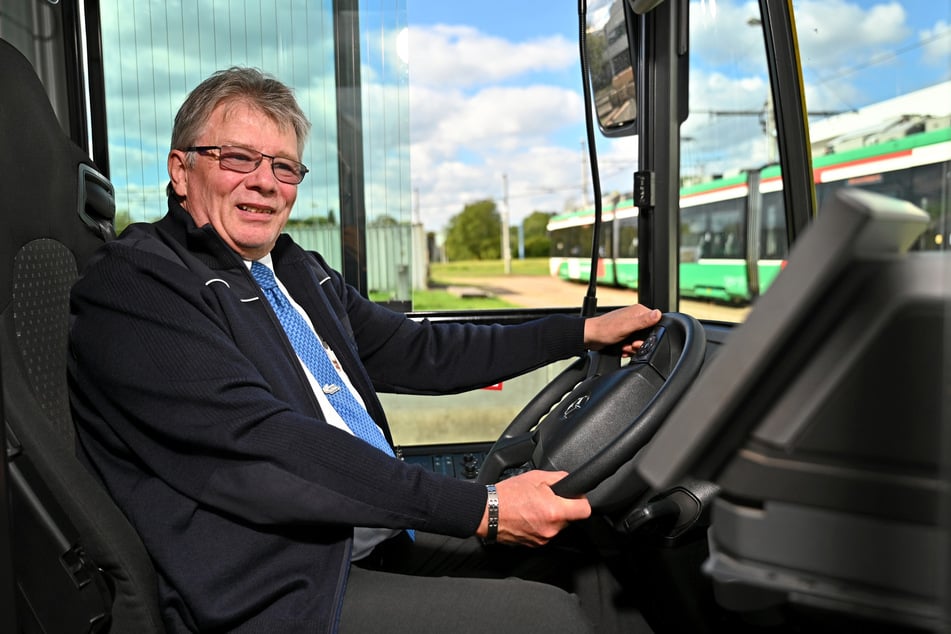 Steffen Scholz ist seit 1986 als Busfahrer bei der CVAG tätig.