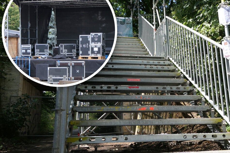 Sächsisches Kloster wird zum Festival-Gelände: Hier packt auch der Nachwuchs mit an!