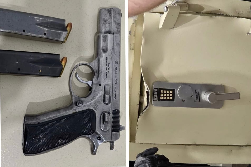 Die Polizei fand bei einem der Verdächtigen in Wuppertal eine scharfe Waffe in einem Tresor.