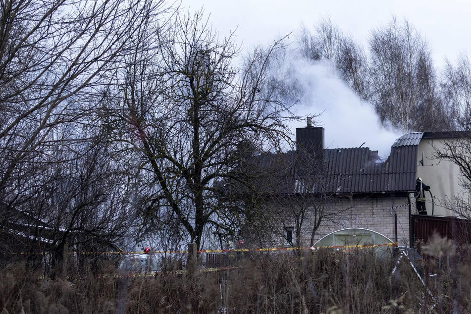 Die litauischen Anwohner blieben glücklicherweise unverletzt.