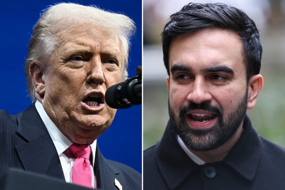 New York Mayor-elect Zohran Mamdani (r.) is set to meet with President Donald Trump in Washington on Friday.