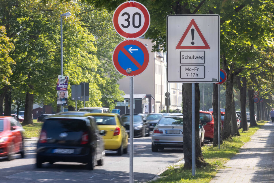 An der Rudolf-Krahl-Straße Ecke Berganger gilt jetzt Tempo 30.