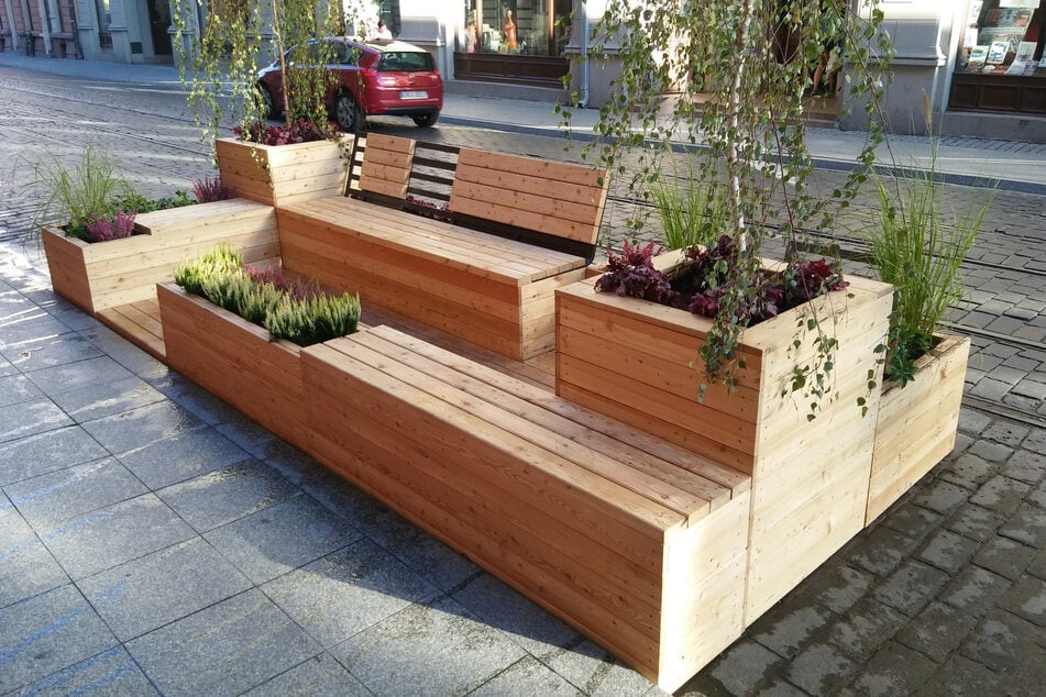 Parklets wird es bald häufiger in der Neustadt zu sehen geben.