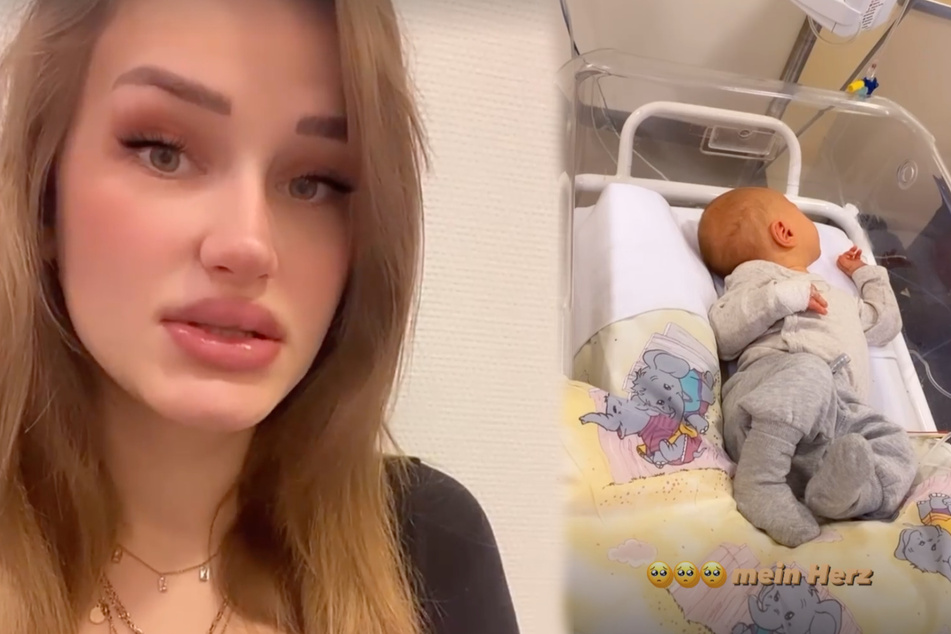 Neele Bronst (24) und ihr kleiner Löwe sind zurzeit im Krankenhaus.