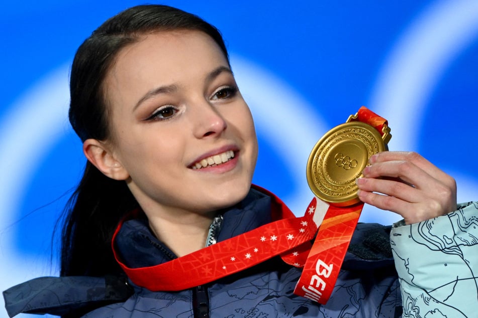 Anna Shcherbakova (19) auf dem Höhepunkt ihrer Karriere: Olympisches Gold in Peking! (Archivbild)