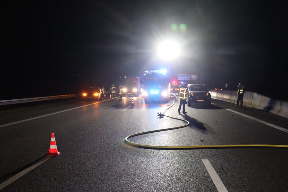 Der Streckenabschnitt musste zunächst vollständig gesperrt werden.