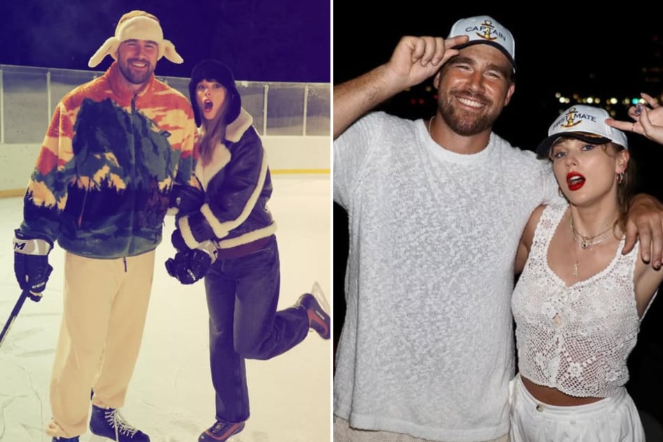 Taylor Swift (r.) and Travis Kelce's recent downtime has only strengthened their adorable relationship, sources spilled.
