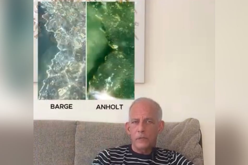 Sergio Bambarén (65) ist sich sicher, dass die Fluken von unterschiedlichen Tieren stammen.