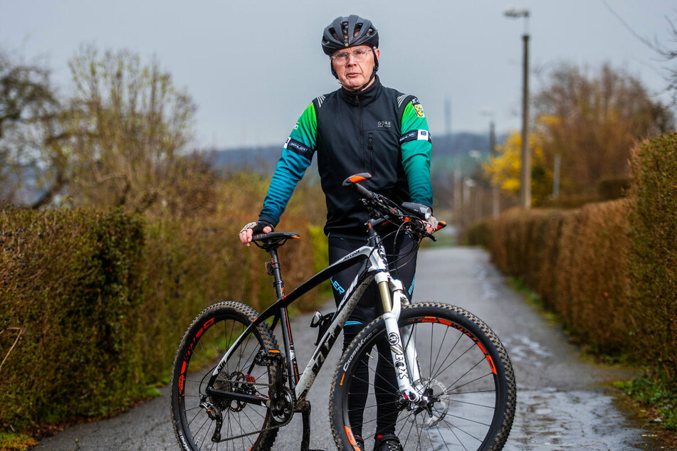 Frank Bihra (70), ehemaliger Cheforganisator des Fichtelberg-Radmarathons, will in diesem Jahr selbst an dem Rennen teilnehmen.