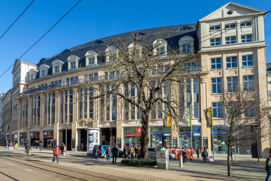 Das Landratsamt in Plauen. (Archivbild)