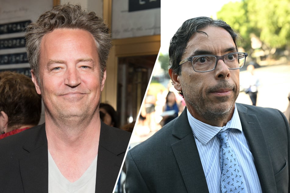 Dr. Mark Chavez (r.) pleaded guilty to conspiring to distribute ketamine, which led to Friends star Matthew Perry's fatal overdose.