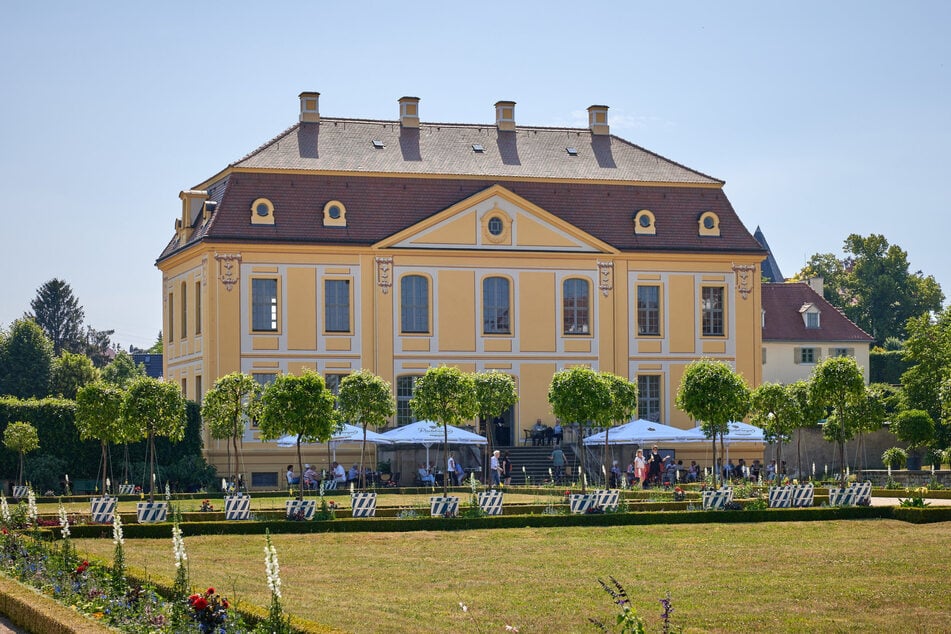 Im Ambiente des Barockgartens Großsedlitz könnt Ihr die Klänge des Hohwald Chores genießen.