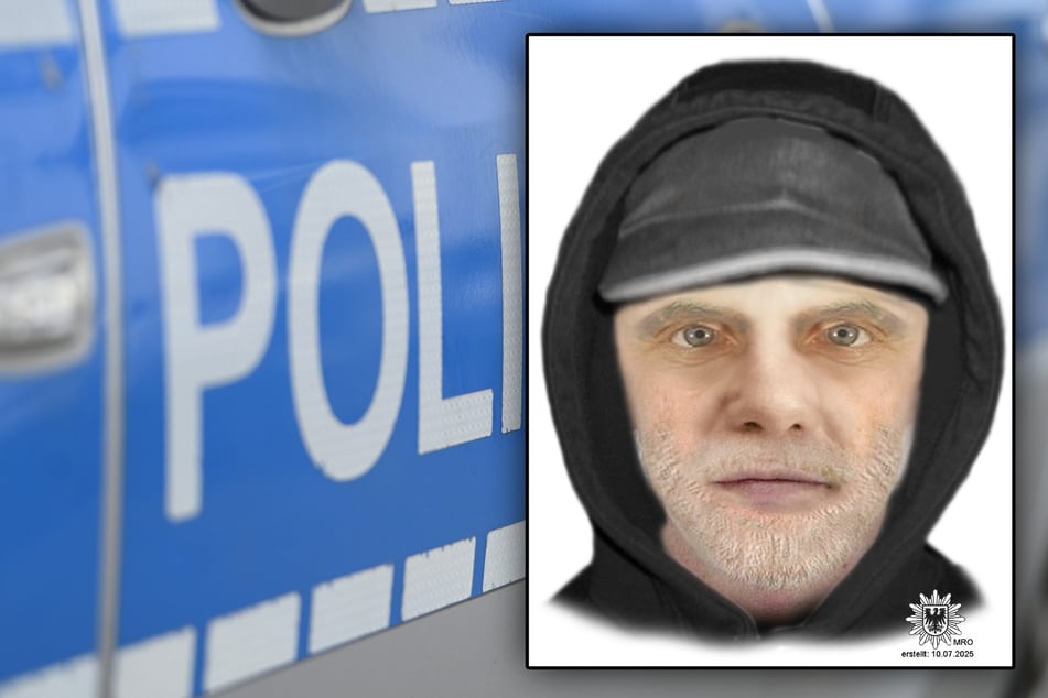 Die Polizei fahndet nach diesem unbekannten Mann.