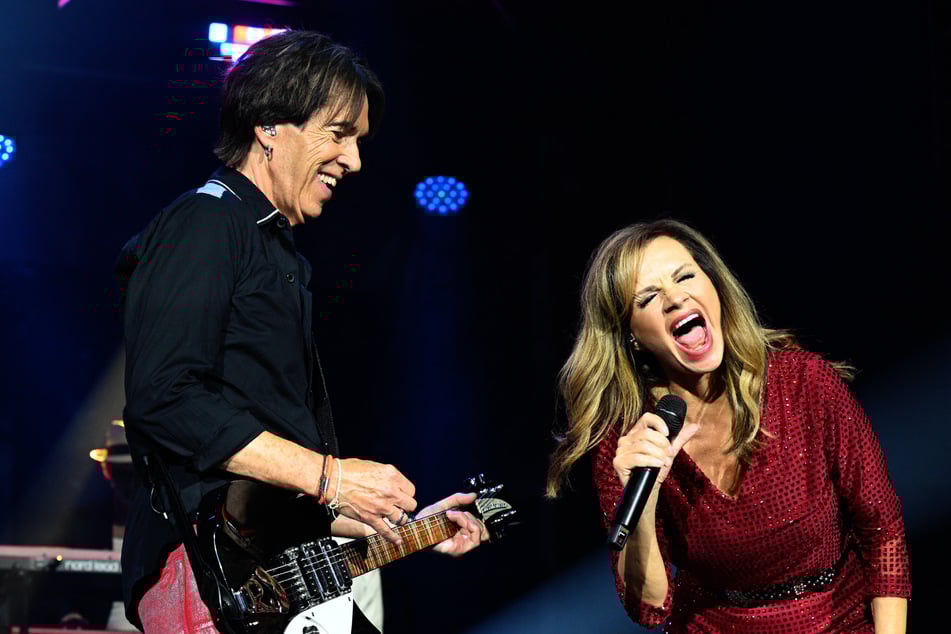 Roxette-Urgestein Per Gessle (6, l.) und Sängerin Lena Philipsson (59) sind eines der musikalischen Highlights beim Hessentag 2026 in Fulda.