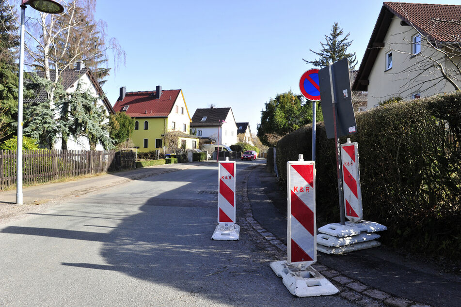 Lange Vollsperrung in Borna: Wüstenrotstraße über Monate dicht