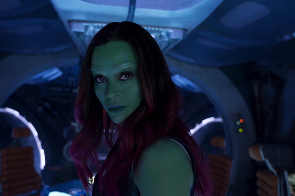 Zoe Saldana stars as Gamora in Guardians of the Galaxy. The character made its debut in the season finale of Marvel's What If...?.