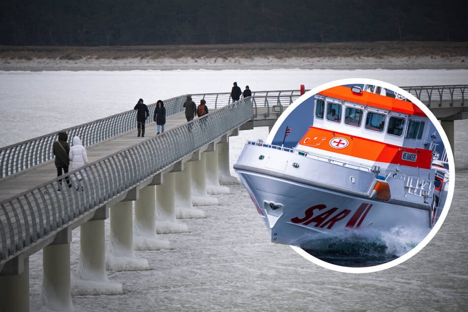 Eis auf Ostsee zwingt Seenotretter zum Umzug