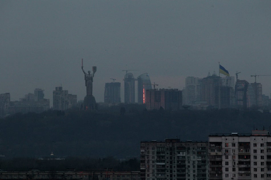 Dawn breaks in Kyiv on Friday as the city comes under sustained attack.