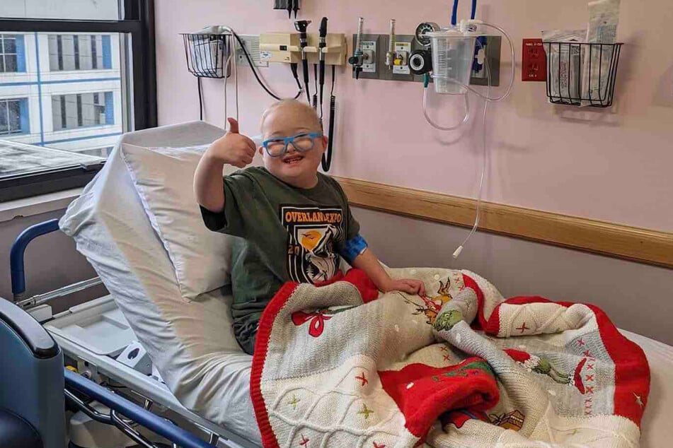 Levi Buxman (11) wurde mit Down-Syndrom geboren und kämpfte zwei Jahre lang gegen Leukämie.