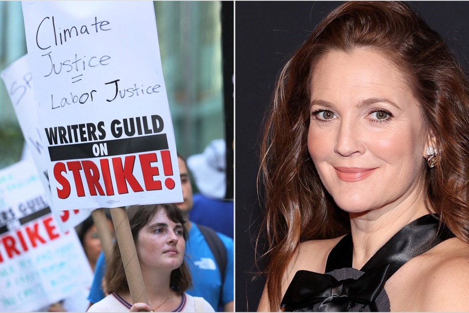Drew Barrymore ignites firestorm after resuming talk show amid writers' strike