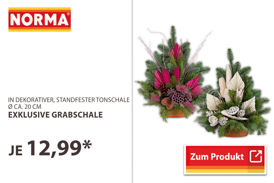 Exklusive Grabschale