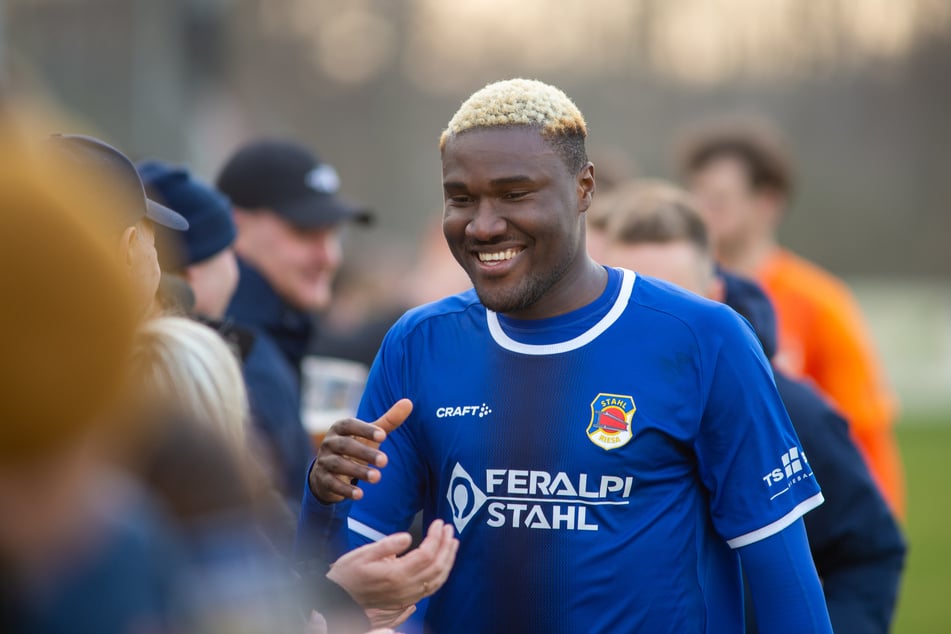 Princewill Ishmael Chimenem (19) war bei der BSG Stahl Riesa nicht nur aufgrund seines sportlichen Mehrwertes beliebt, sondern auch, weil er sich super integrierte.