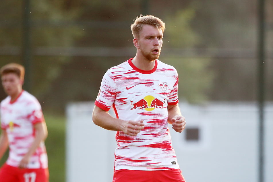 Daniel Krasucki (21) gilt seit Jugendzeiten bei RB Leipzig als großes Talent. Der ganz große Durchbruch im Herrenfußball soll jetzt bei Hertha Zehlendorf gelingen. (Archivbild)