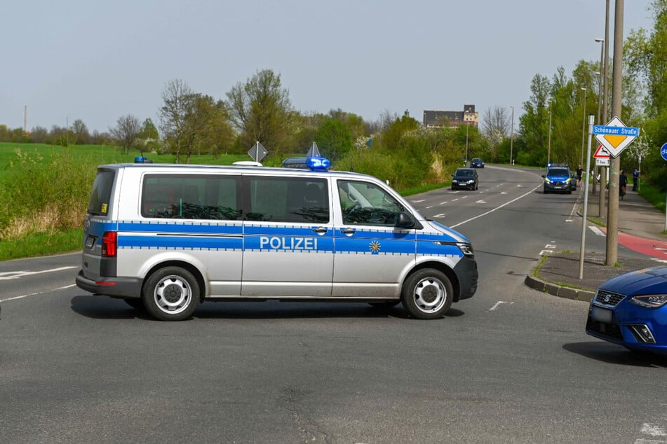 Die Polizei war im Leipziger Stadtteil Schönau im Einsatz, konnte einen ausrastenden Mann schließlich bändigen. (Archivfoto)