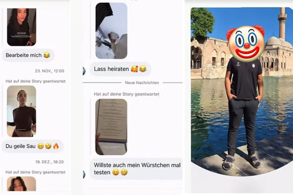 Ein Instagram-Nutzer bombardierte die TV-Moderatorin (u. a. "Prominent") zuletzt mit zahlreichen obszönen Nachrichten.