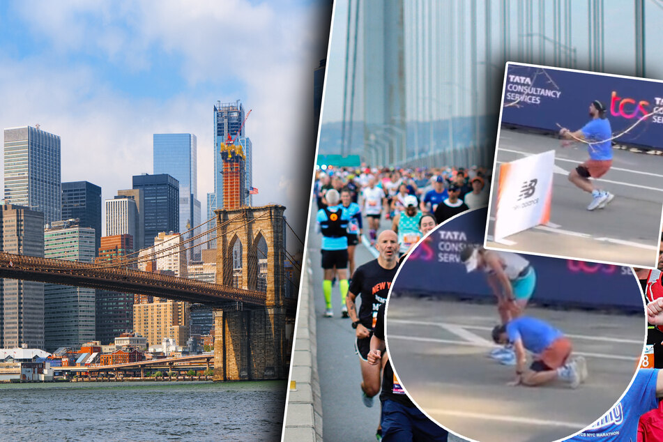 Wenige Meter vor dem Ziel: Laufstar bricht beim New-York-Marathon zusammen