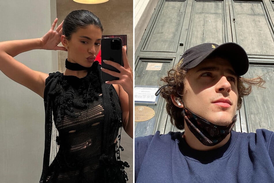 Kylie Jenner spotted at Timothée Chalamet's home amid dating rumors!