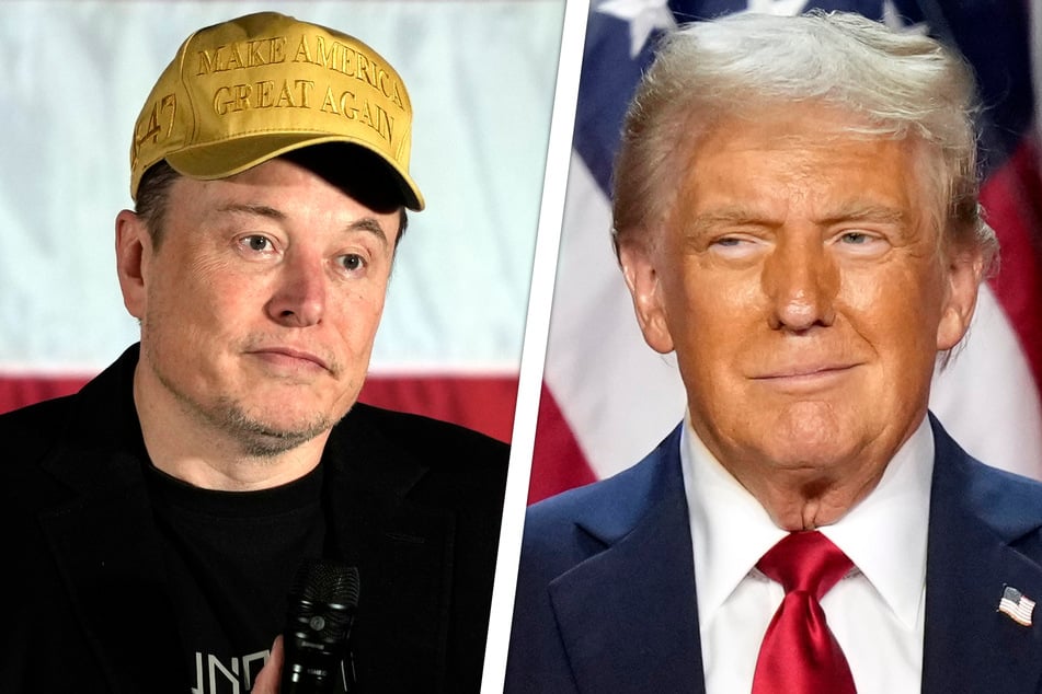 Neben Donald Trump (79, r.) kann auch Elon Musk (53, l.) dem deutschen IT-Unternehmer, Roy Textor (58) bis auf Weiteres gestohlen bleiben.