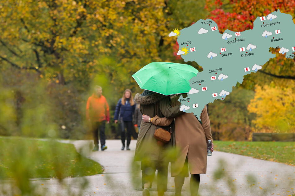 Ungemütlicher Herbst: Wochenende in Sachsen wird trist und grau