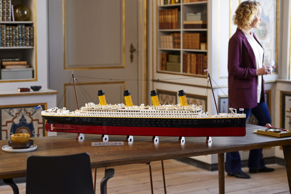 The Lego's new Titanic model will cost some big bucks.