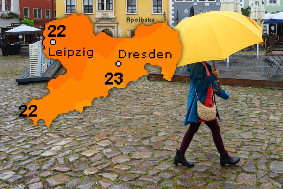 Sachsen-Wetter: Gerade war der Spätsommer noch hier, da fällt schon wieder Regen