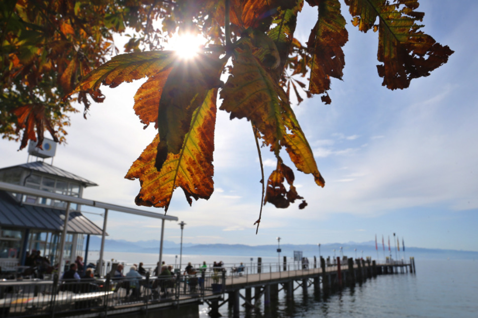 Blick auf den Bodensee.