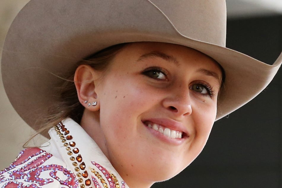 Gina Schumacher (29) ist zwar eigentlich passionierte Westernreiterin, hat aber offenbar auch am Rennsport ihren Spaß. (Archivbild)