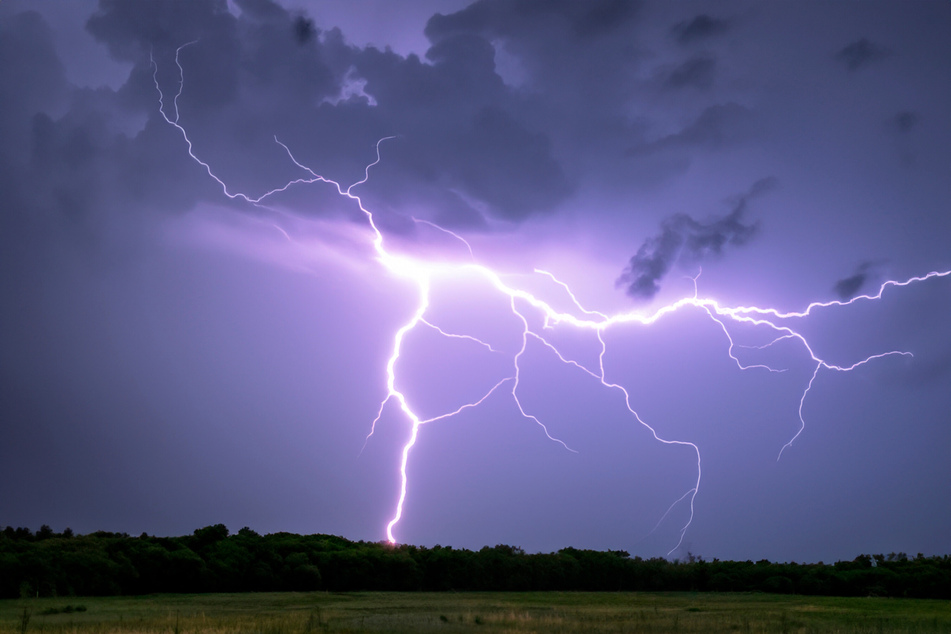 Ein Unwetter hat Dresden heimgesucht. (Symbolbild)