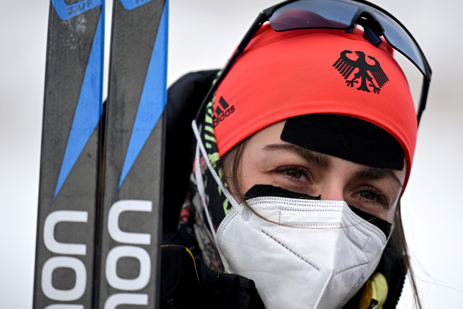 Hat eine Achterbahn der Gefühle hinter sich: Die Thüringer Biathletin Vanessa Voigt (24).