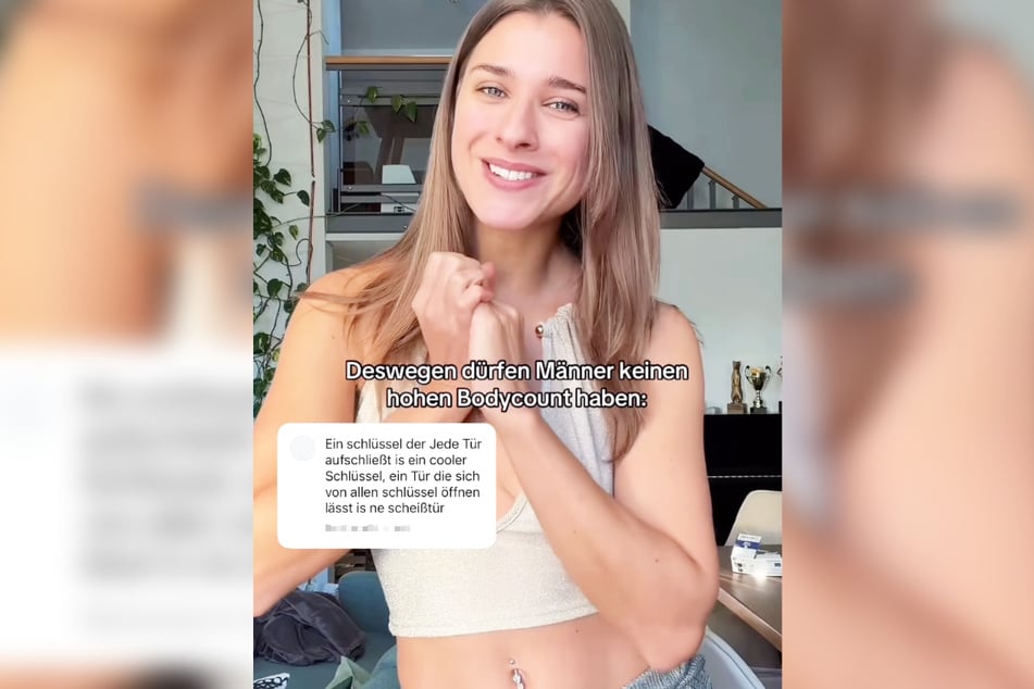 Die 28-Jährige wendet sich mit ihrem Reel vom Montagabend direkt an Männer mit misogynem Weltbild.