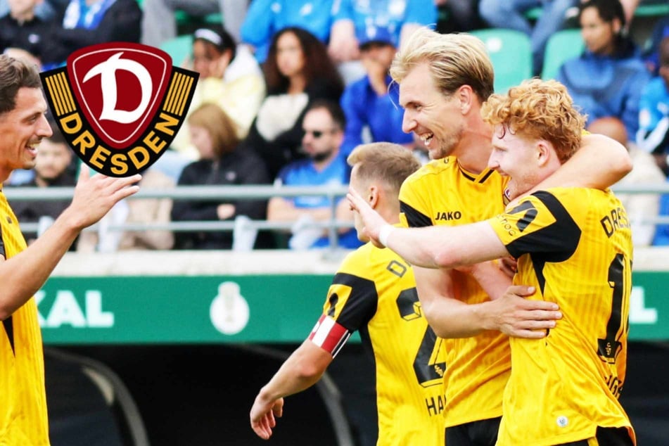 Neuer DFB-Pokal-Rekord! Übermächtiges Dynamo zieht mit Schützenfest in 2. Runde ein