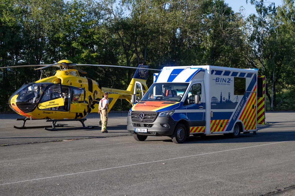 Auf ein Rettungshubschrauber war angefordert worden.
