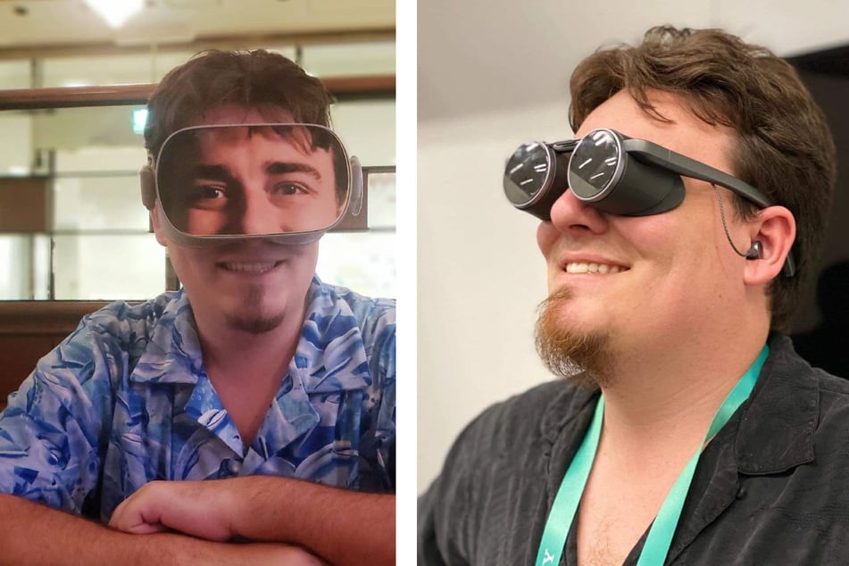 Auf seiner Facebookseite hält er seine Follower über die neusten VR-Brillen auf dem Laufenden.
