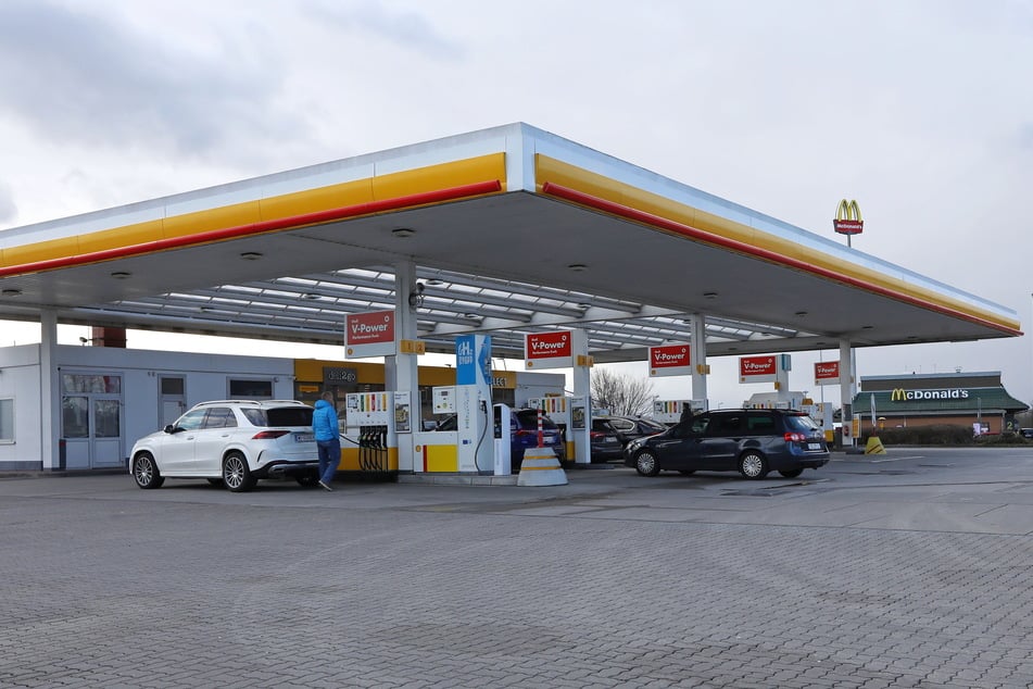 Die Zapfsäule für Brennstoffzellen-Fahrzeuge war in die Shell-Station integriert, wie das Bild aus dem Jahr 2022 zeigt. (Archivbild)